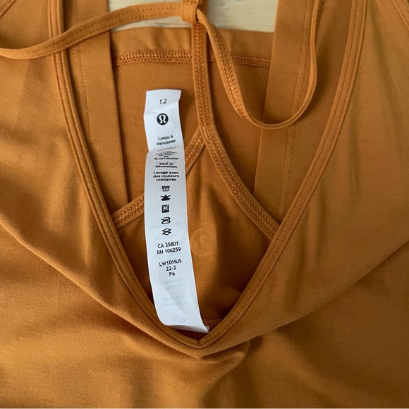 LULULEMON NWT Modal-Silk Yoga Tank Top Size: 12 - Picture 9 of 10